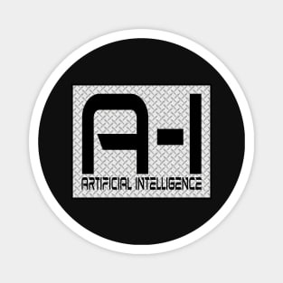 AI Artificial Intelligence Science Fiction Magnet